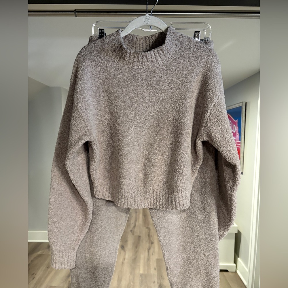 UGG Women's Sweater Set in Soft Taupe